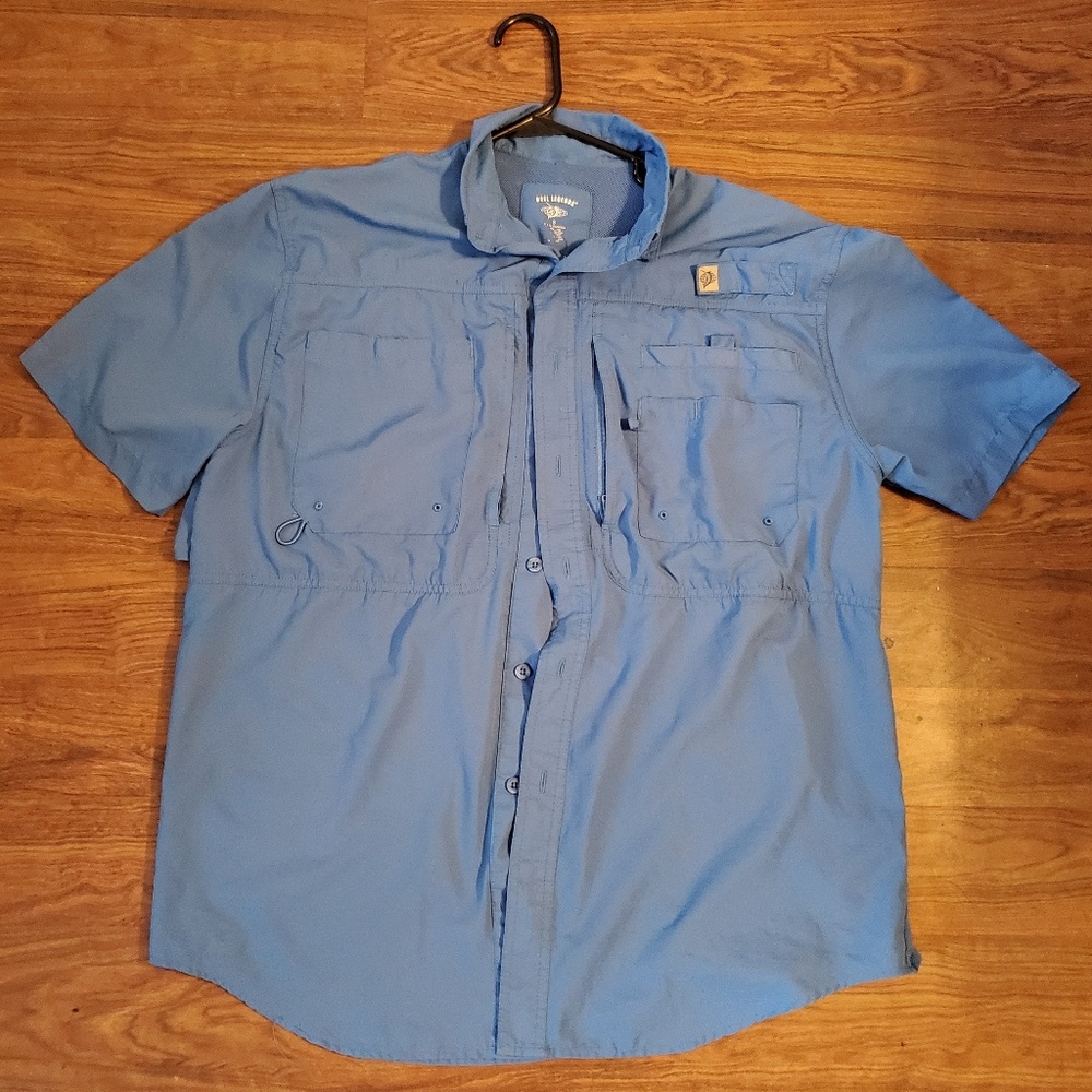 Reel Legends Short Sleev Button Down
